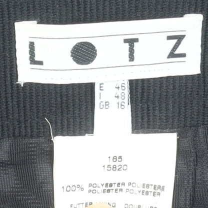 Womens UK Size 16 LOTZ Straight & Pencil Twill Skirt