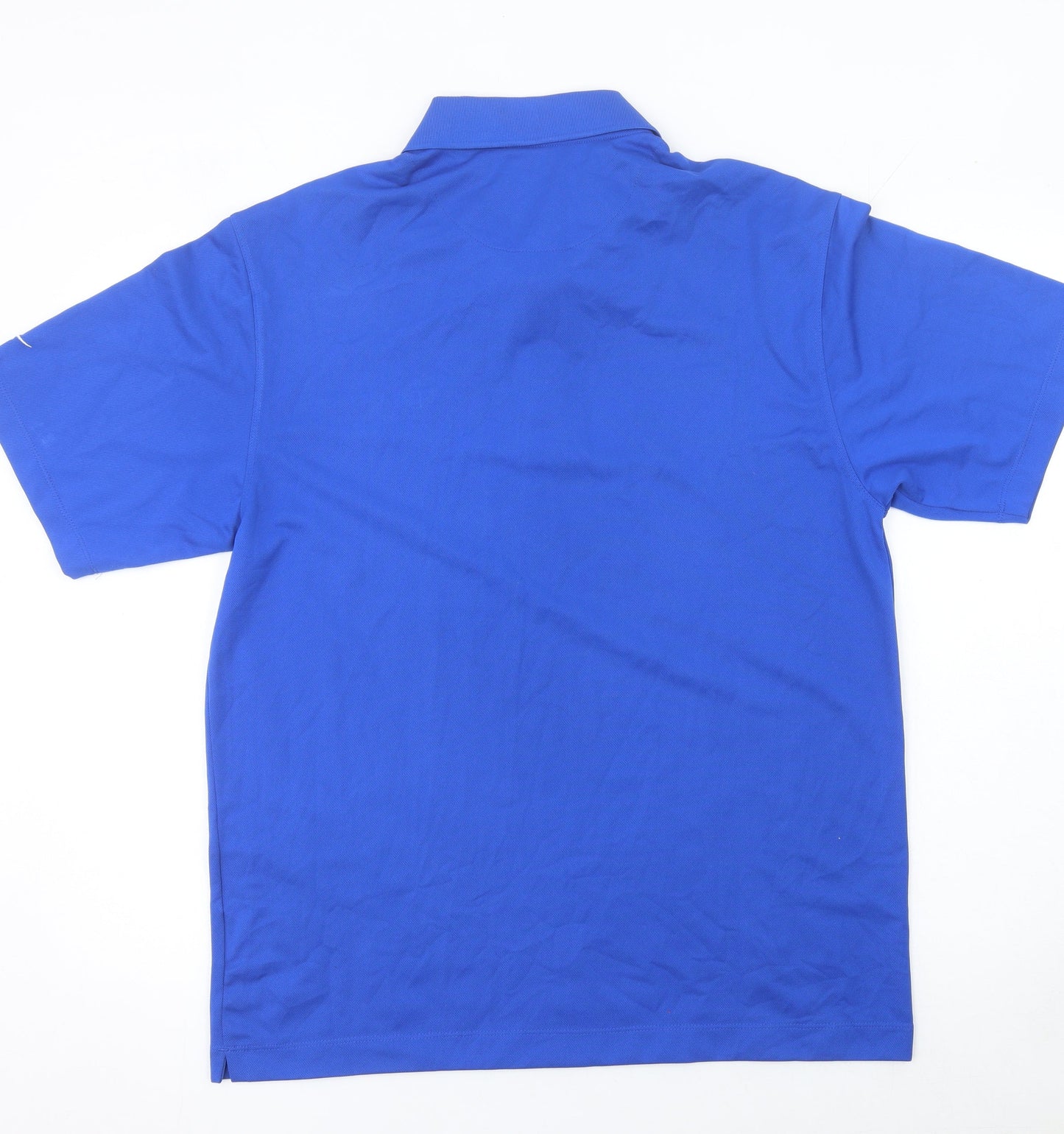 Nike Golf Blue Men's M FitDry Moisture Wicking Polo Shirt