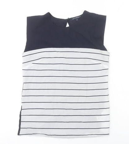 Womens UK Size S French Connection Blue Basic Blouse