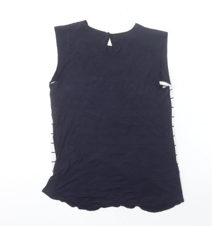 Womens UK Size S French Connection Blue Basic Blouse