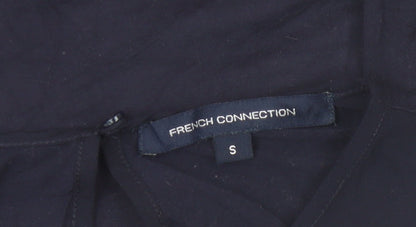 Womens UK Size S French Connection Blue Basic Blouse
