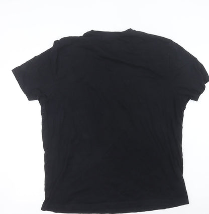 The Walking Dead Men's Black XL Graphic Print T-Shirt