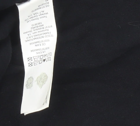 The Walking Dead Men's Black XL Graphic Print T-Shirt