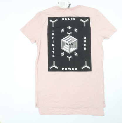 Mens UK Size M ASOS Pink  T-Shirt