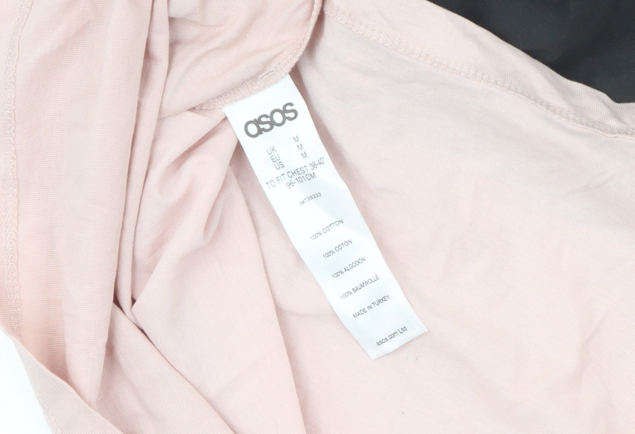Mens UK Size M ASOS Pink  T-Shirt