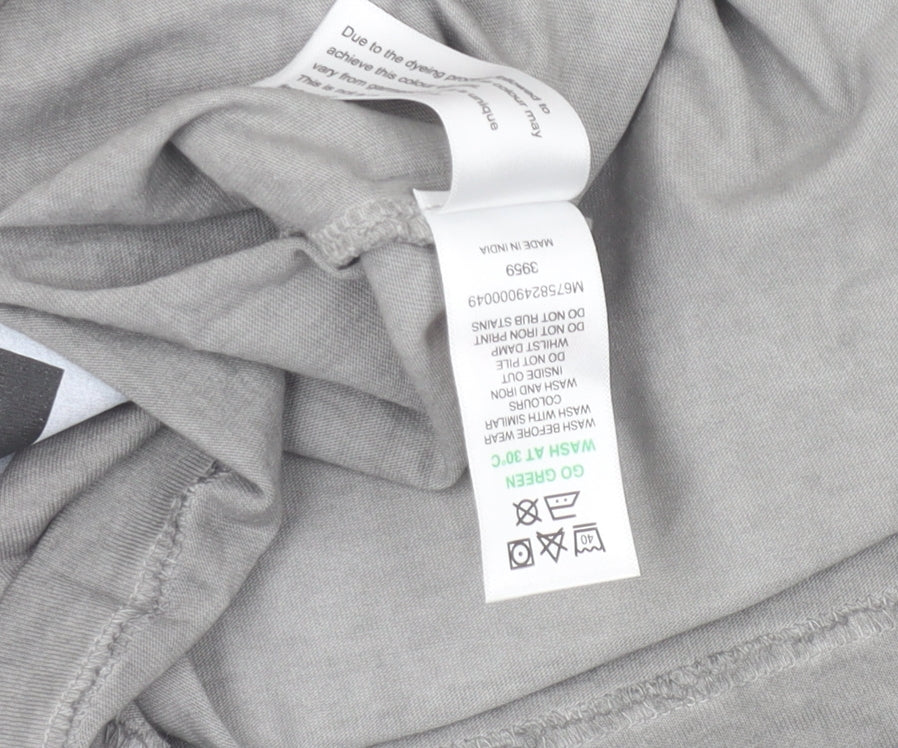 Mens UK Size XL Easy Grey  T-Shirt