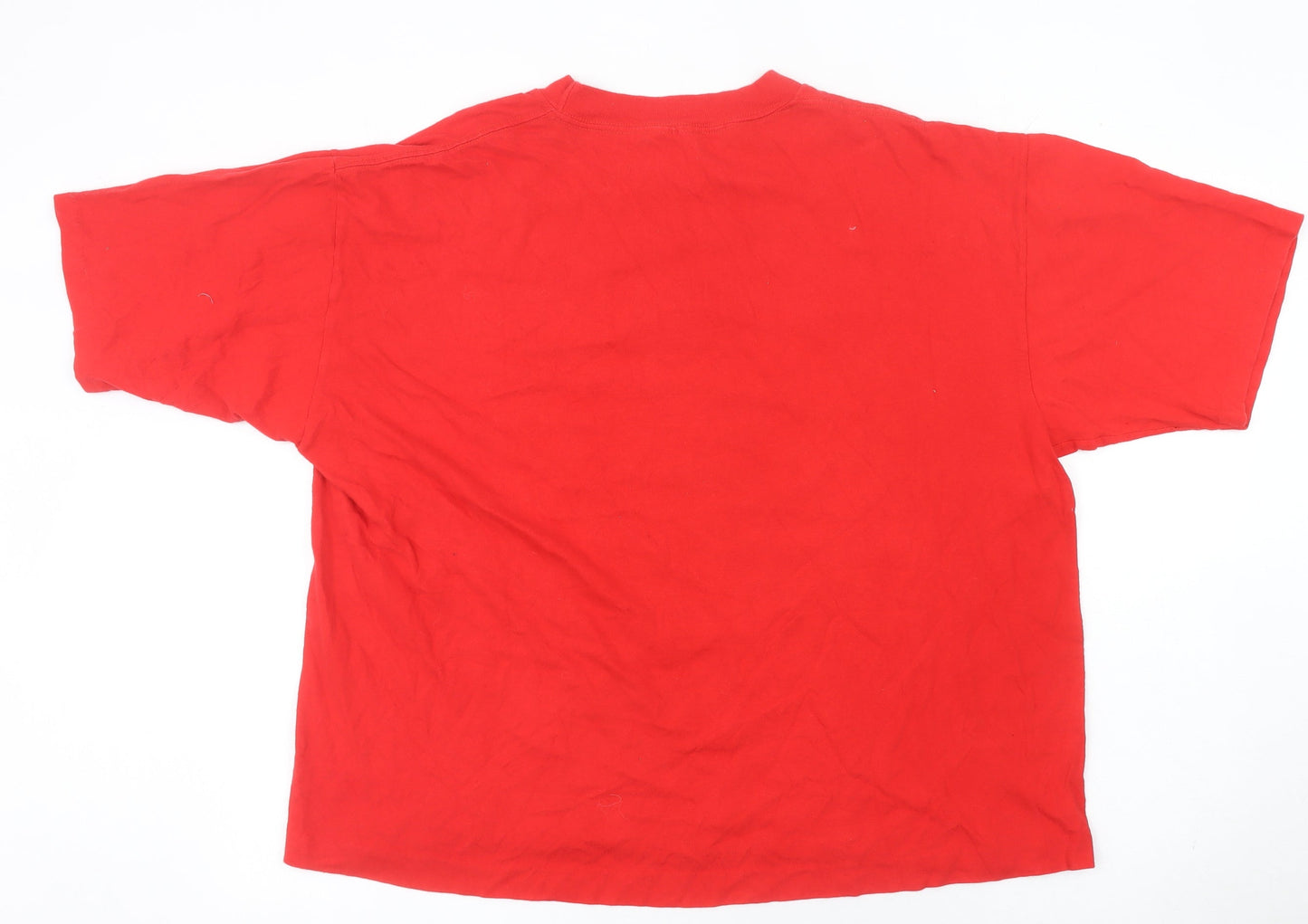 Mens UK Size XL Gribble Red  T-Shirt