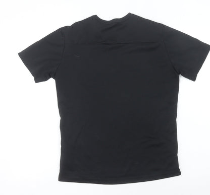 Adidas Men's Black Climalite Running T-Shirt Size S Athletic Fit