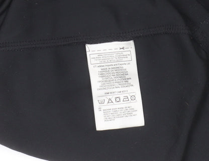 Adidas Men's Black Climalite Running T-Shirt Size S Athletic Fit