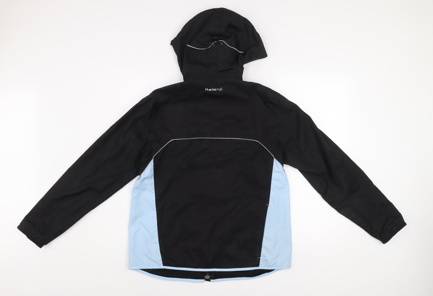 Mens UK Size S Kalenji Black Windbreaker Coat