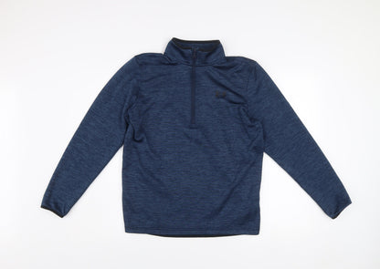 Mens UK Size S Under armour Blue Pullover Sweatshirt
