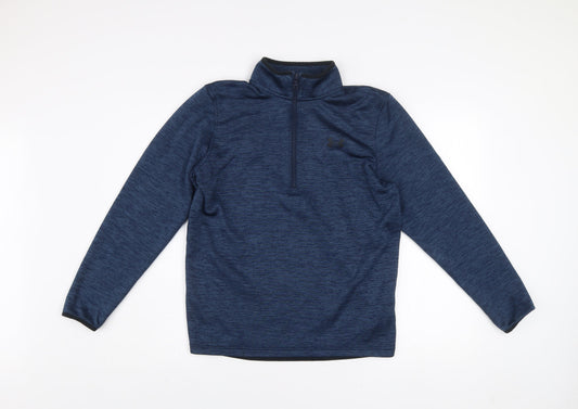 Mens UK Size S Under armour Blue Pullover Sweatshirt