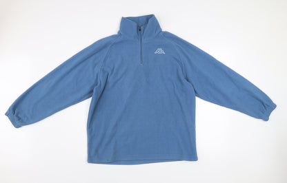 Mens UK Size M Kappa Blue Pullover Sweatshirt