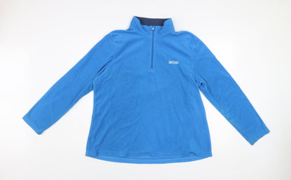 Regatta Great Outdoors Blue Women's Size 20 Fleece Pullover Sweatshirt