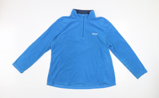 Regatta Great Outdoors Blue Women's Size 20 Fleece Pullover Sweatshirt