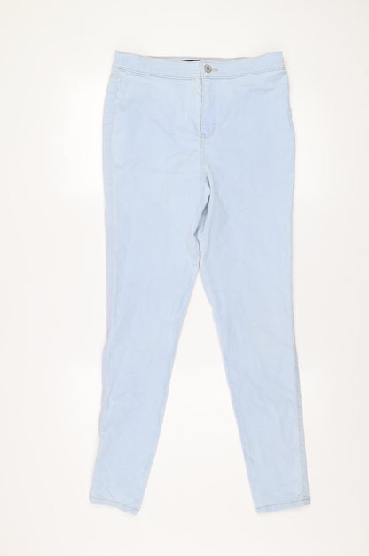 F&F Women’s Light Blue Skinny Jeans Size 12 Stretch Denim