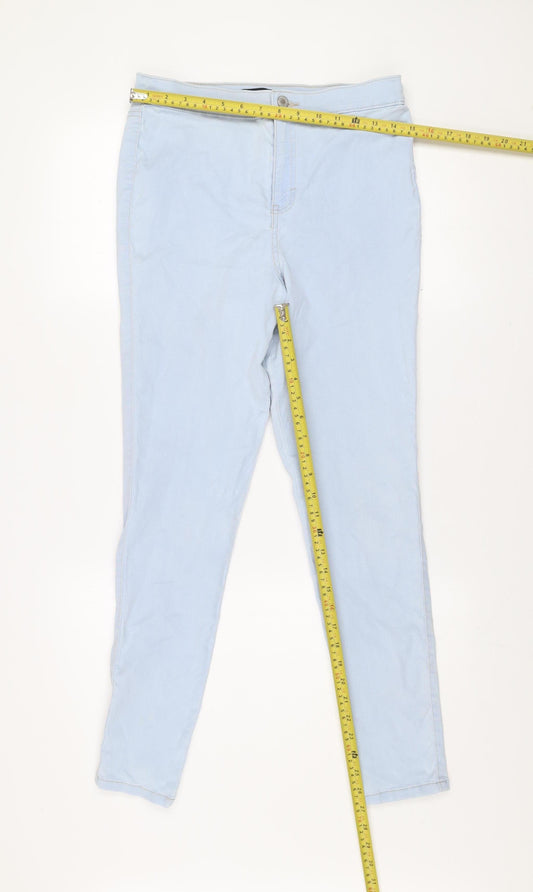 F&F Women’s Light Blue Skinny Jeans Size 12 Stretch Denim