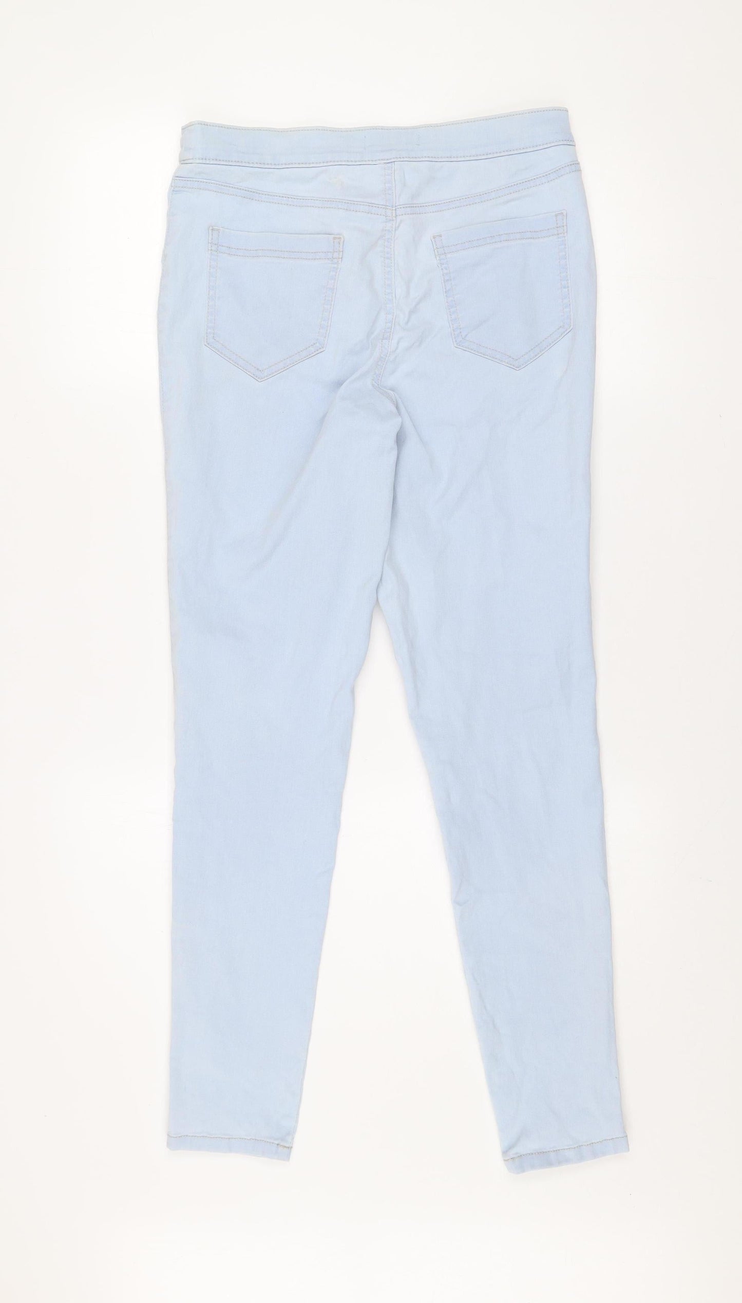 F&F Women’s Light Blue Skinny Jeans Size 12 Stretch Denim