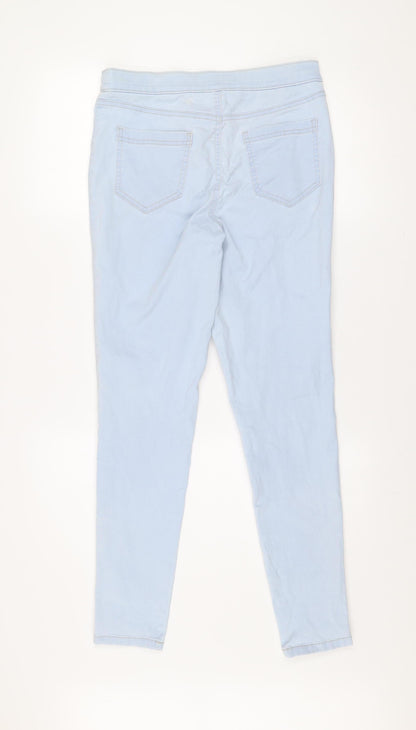 F&F Women’s Light Blue Skinny Jeans Size 12 Stretch Denim