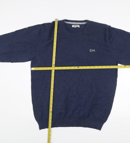Diesel Men's Blue 2XL Crew Neck Pullover Jumper