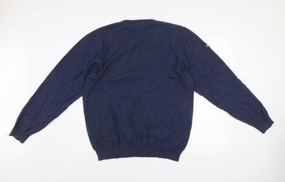 Diesel Men's Blue 2XL Crew Neck Pullover Jumper