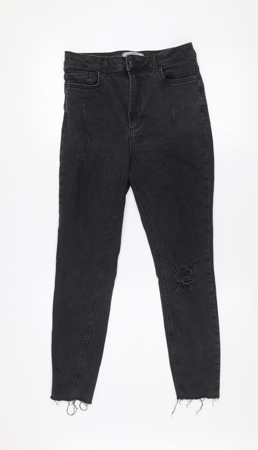 New Look Women’s Black High Waist Skinny Jeans Size 12