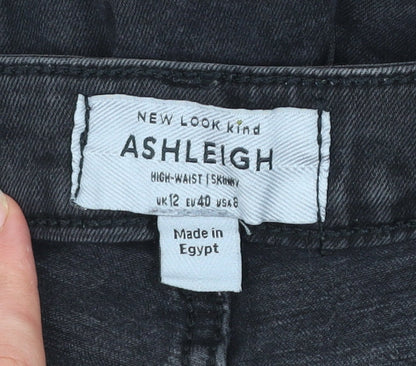 New Look Women’s Black High Waist Skinny Jeans Size 12