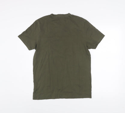 Mens UK Size S Jack Wills Green  T-Shirt
