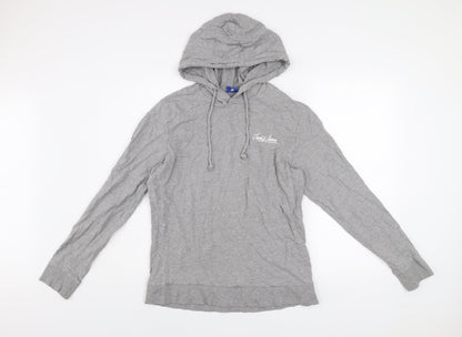 Mens UK Size M JACK & JONES Grey Pullover Hoodie