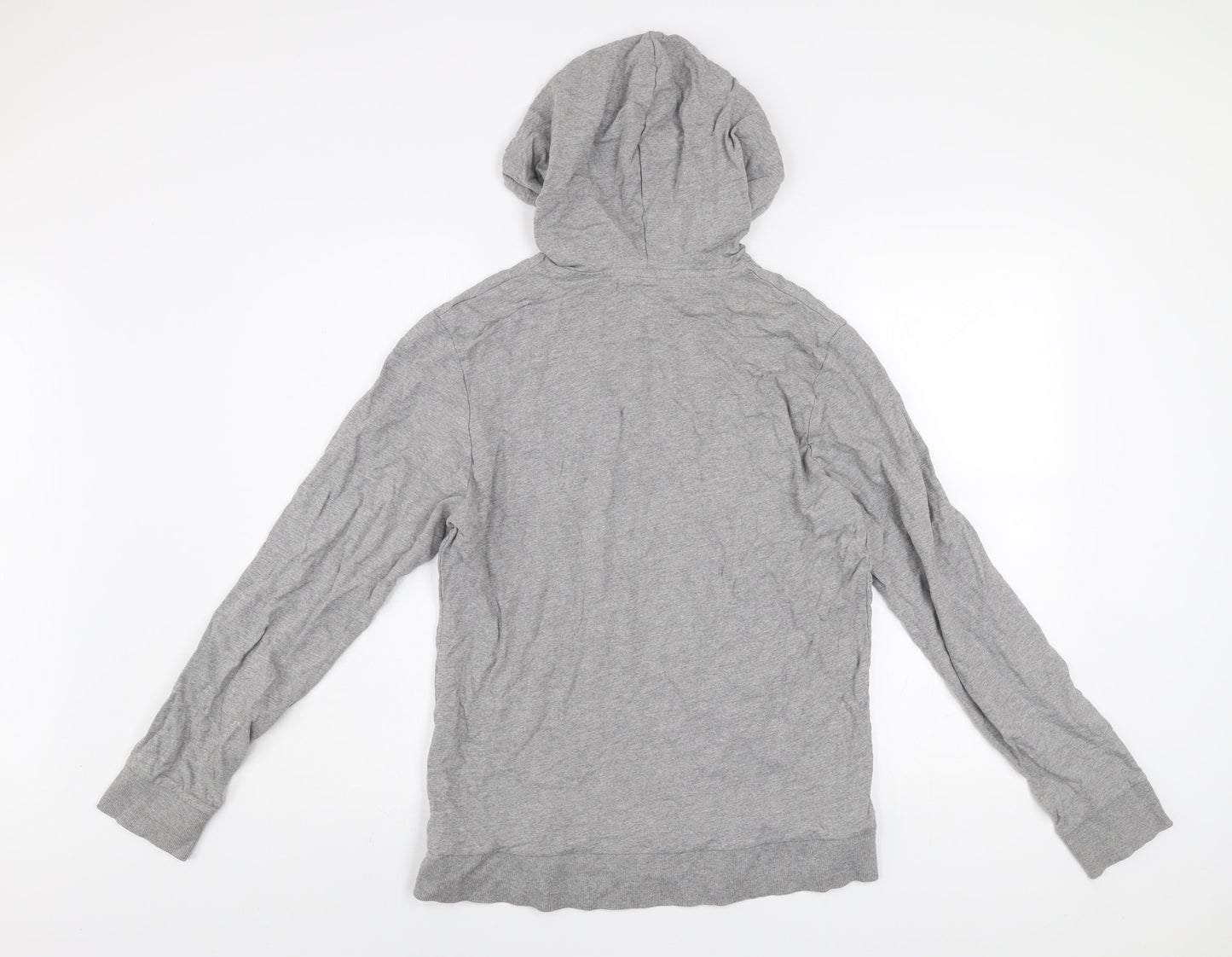 Mens UK Size M JACK & JONES Grey Pullover Hoodie