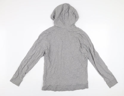 Mens UK Size M JACK & JONES Grey Pullover Hoodie