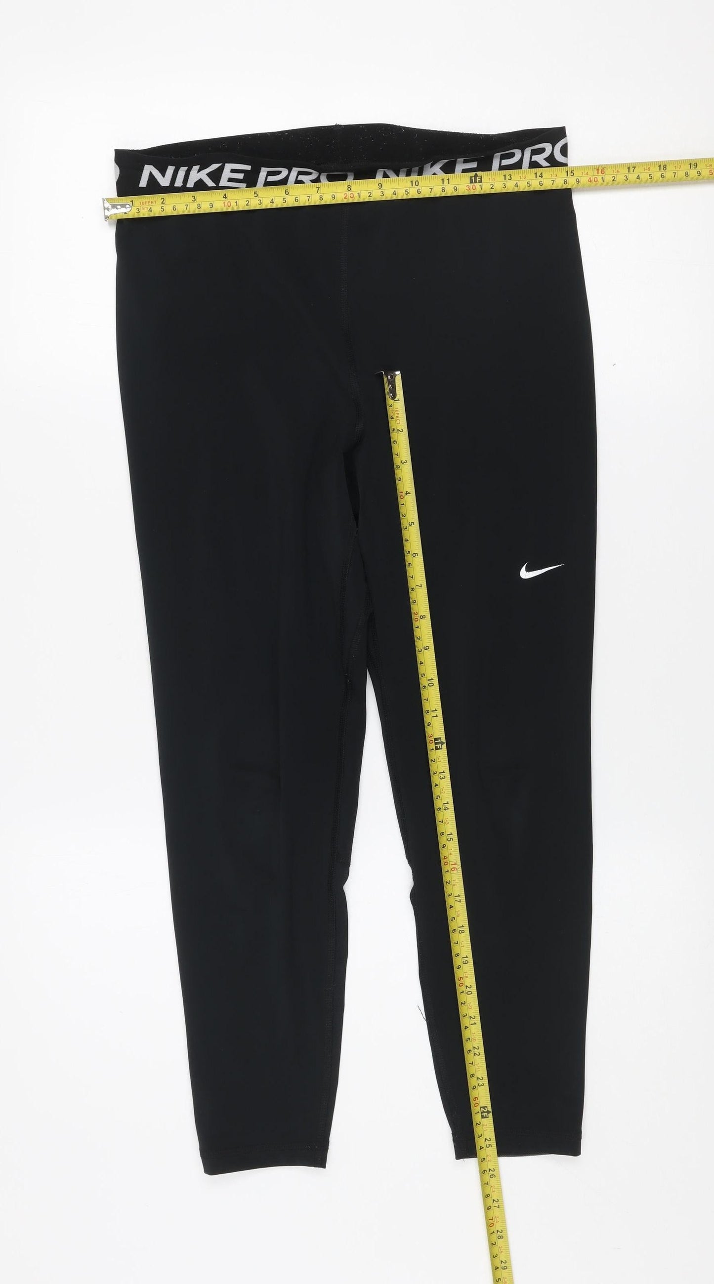 Nike Pro Dri-FIT Black Women's L Leggings Slim Fit Activewear