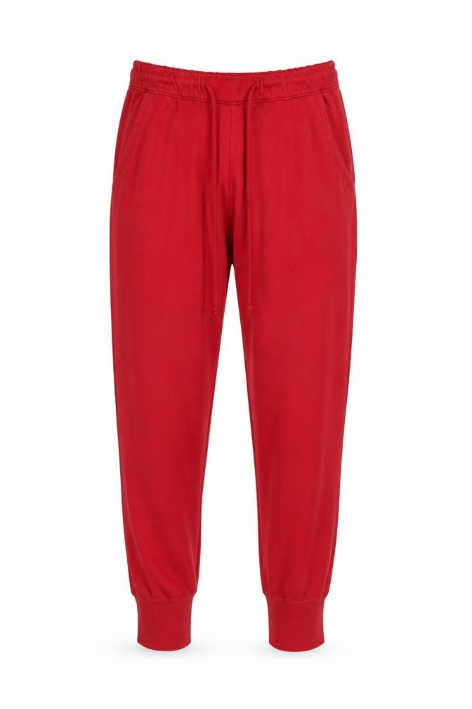 Womens UK Size XS Hollister Regular Fit Jogger Red Trousers