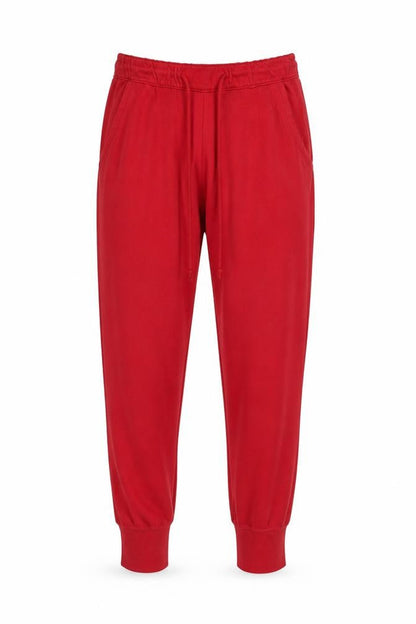Womens UK Size XS Hollister Regular Fit Jogger Red Trousers