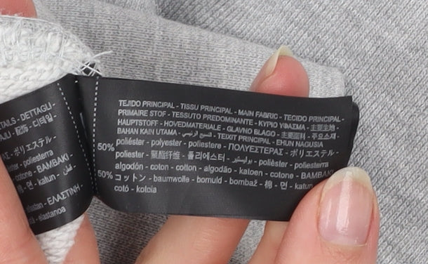 Zara Athleticz Men's Grey 1/4 Zip Sweatshirt XL Classic Fit