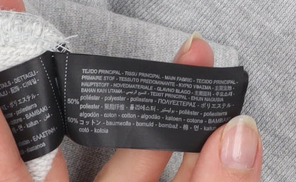 Zara Athleticz Men's Grey 1/4 Zip Sweatshirt XL Classic Fit