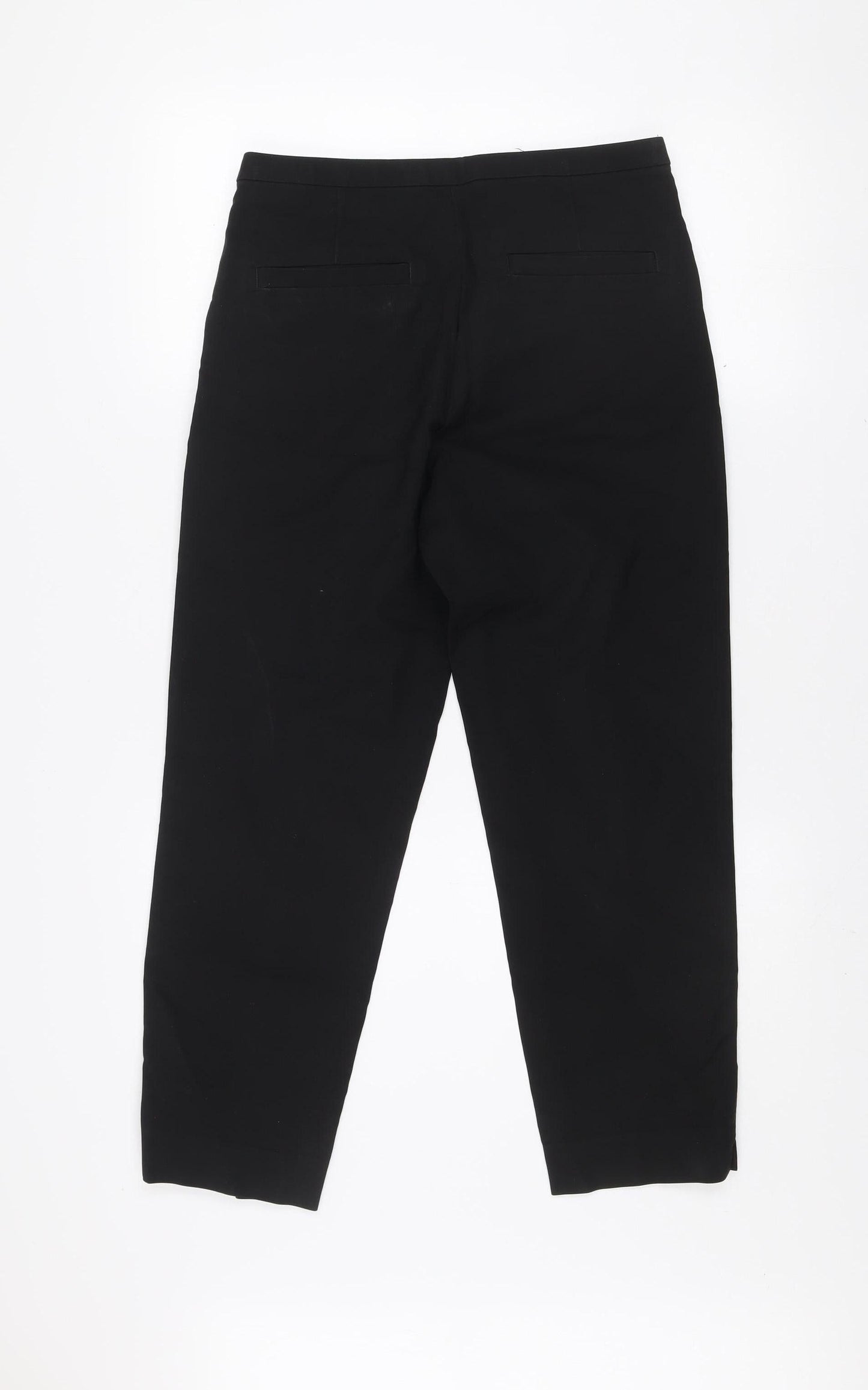 Mens UK Size L H&M Slim Fit Chino Black Trousers