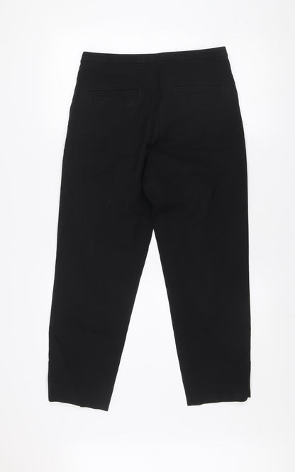 Mens UK Size L H&M Slim Fit Chino Black Trousers