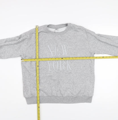 Womens UK Size XL JDY Grey Pullover Sweatshirt