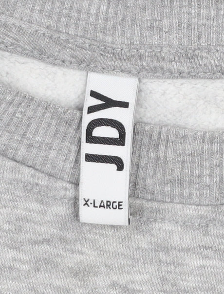 Womens UK Size XL JDY Grey Pullover Sweatshirt
