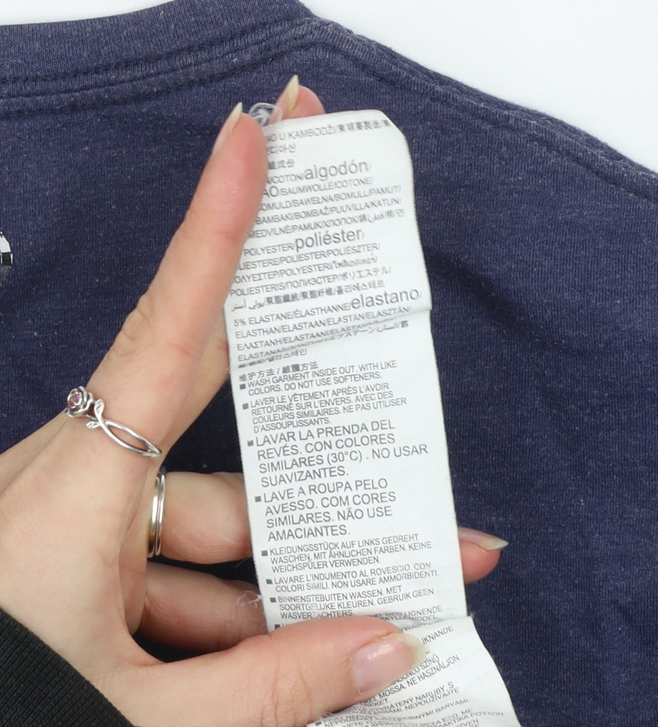 Under Armour Men’s Blue HeatGear Logo T-Shirt Size L Regular Fit