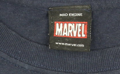 Marvel Venom Eddie Brock Navy Blue Men's Medium T-Shirt