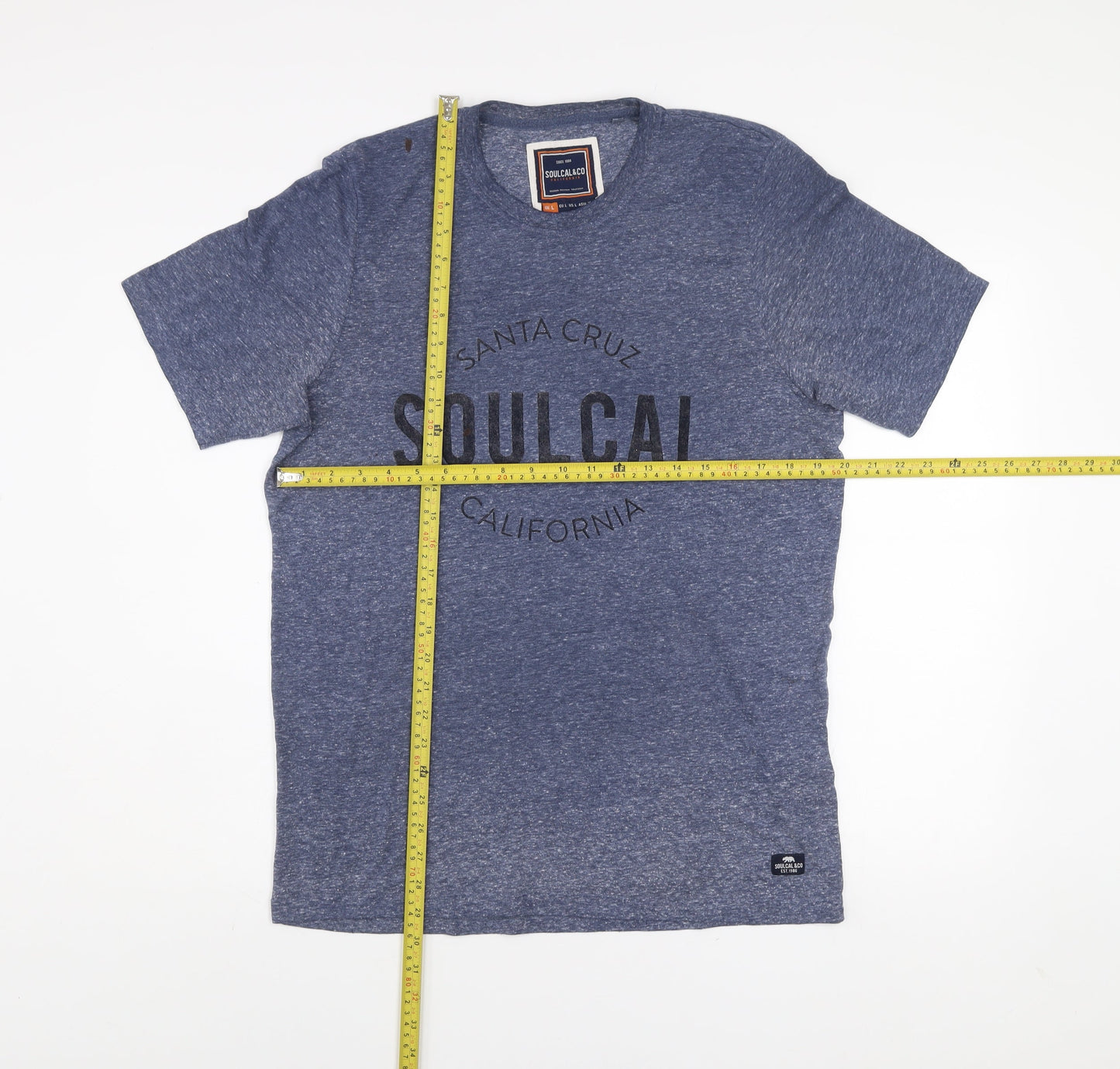 Mens UK Size L SoulCal & Co Blue  T-Shirt