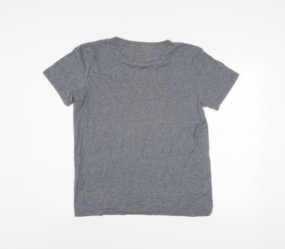 Paraffin Men's Grey Short Sleeve Crew Neck T-Shirt Size M