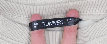 Dunnes Women Beige NYC Manhattan Sweatshirt M Regular Fit Pullover