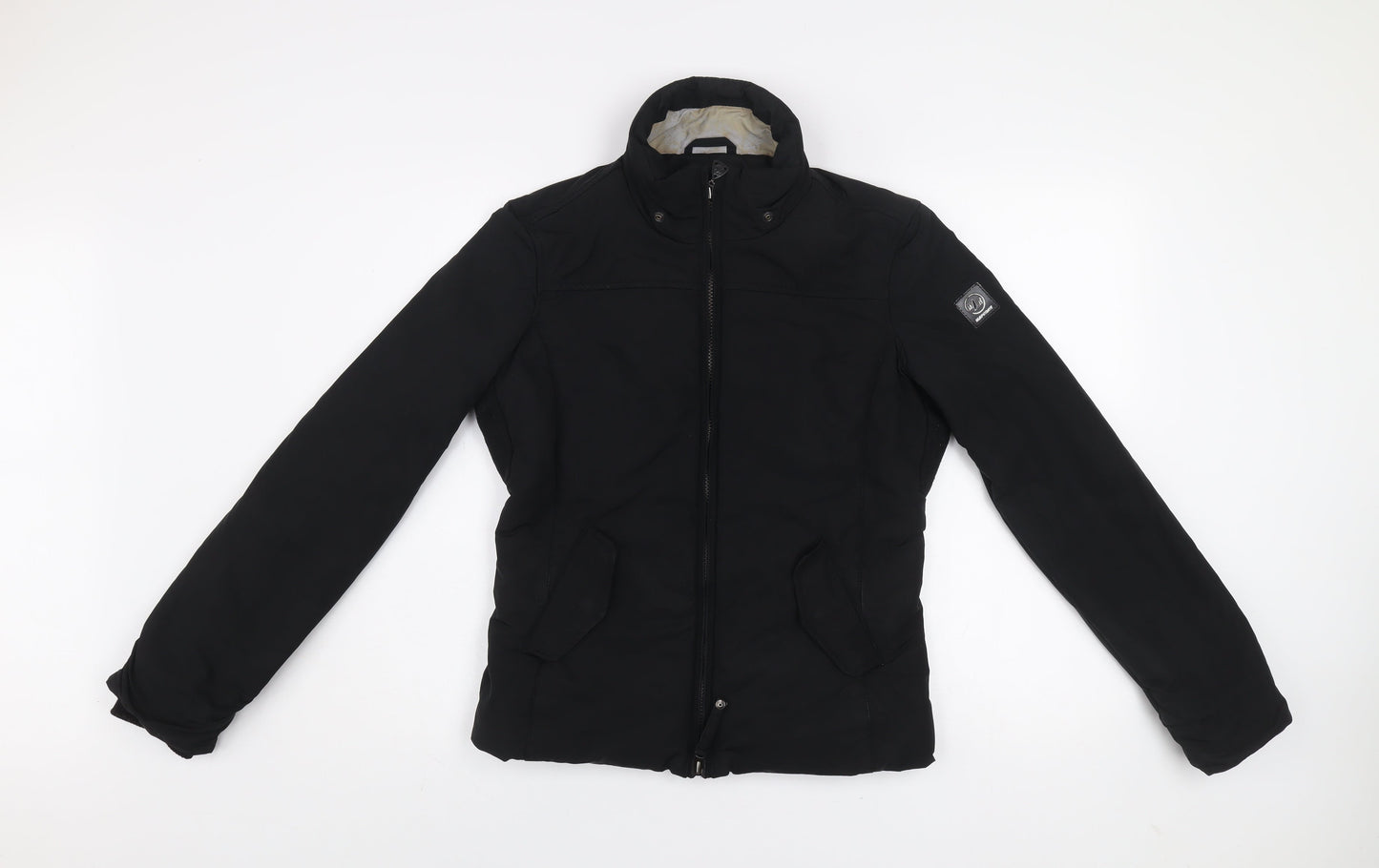Womens UK Size S Murphy&Nye Black Bomber Jacket