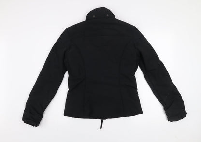 Womens UK Size S Murphy&Nye Black Bomber Jacket