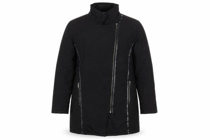 Womens UK Size 42 MS Mode Black Overcoat