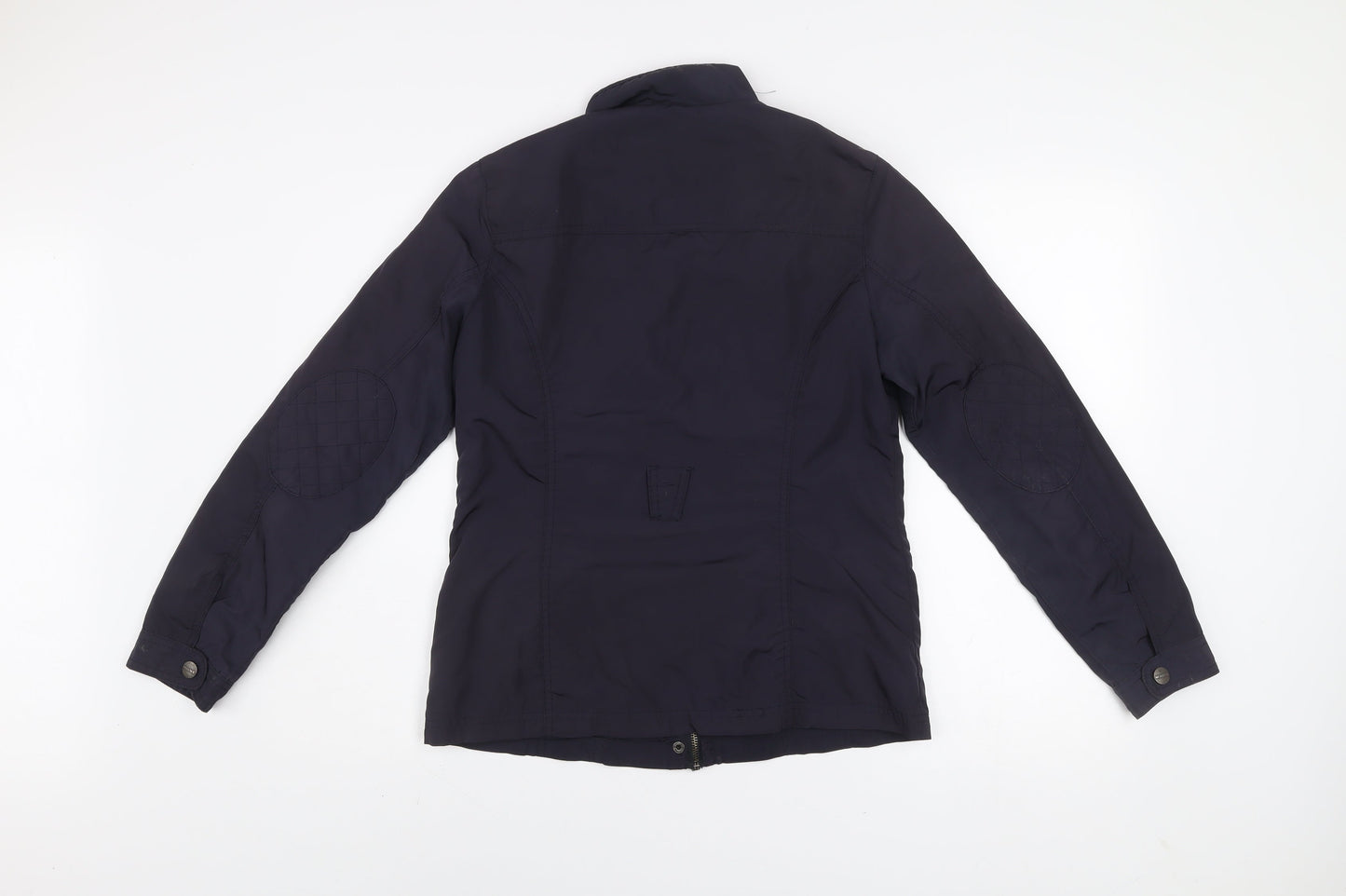 Maine New England Women's Blue Size 10 Quilted Military Jacket