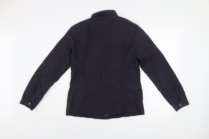 Maine New England Women's Blue Size 10 Quilted Military Jacket